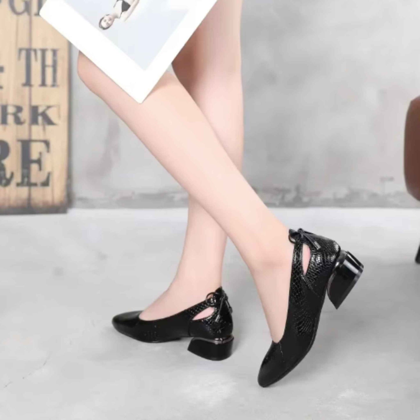 USS Shoes Merly Women's Pumps Sale Drop Black (Size 6)