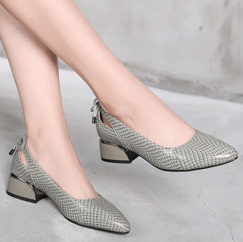 USS Shoes Merly Women's Pumps Sale Drop Gray (Size 8.5)