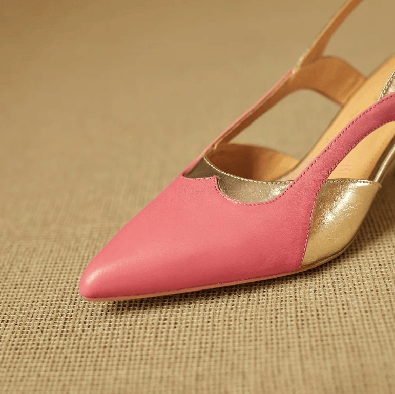 USS Shoes Mia Women's Elegant Sculpted Heel Pumps