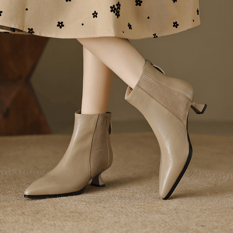 USS Shoes Milei Women's Classics Leather Ankle Boots