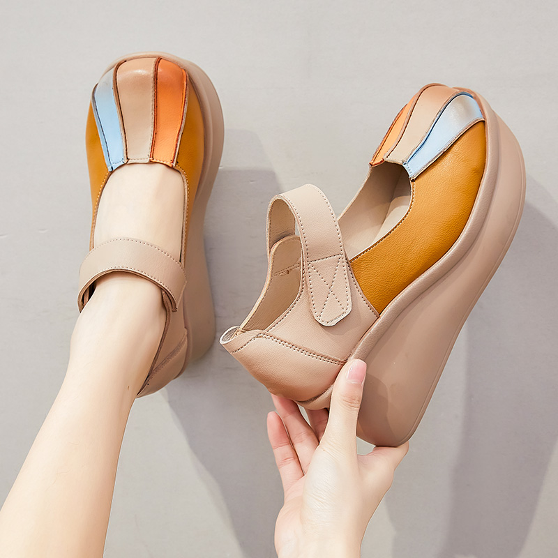USS Shoes Nancy Women's Wedges Platform Shoes - Luxuryurbanwear