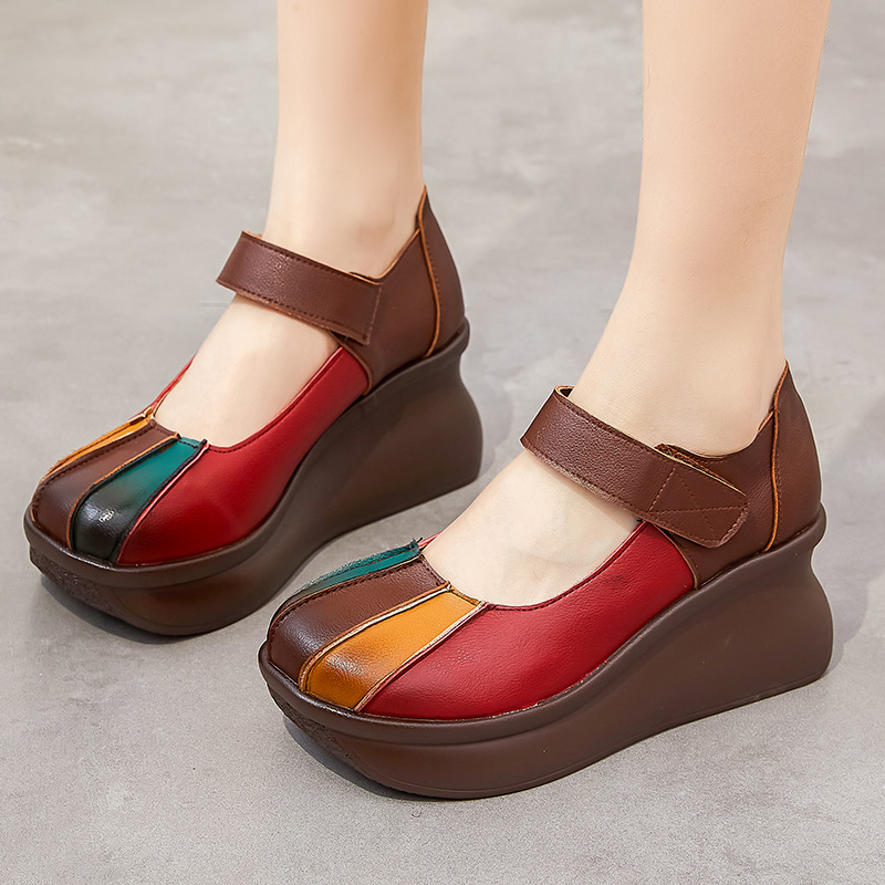 USS Shoes Nancy Women's Wedges Platform Shoes - Luxuryurbanwear