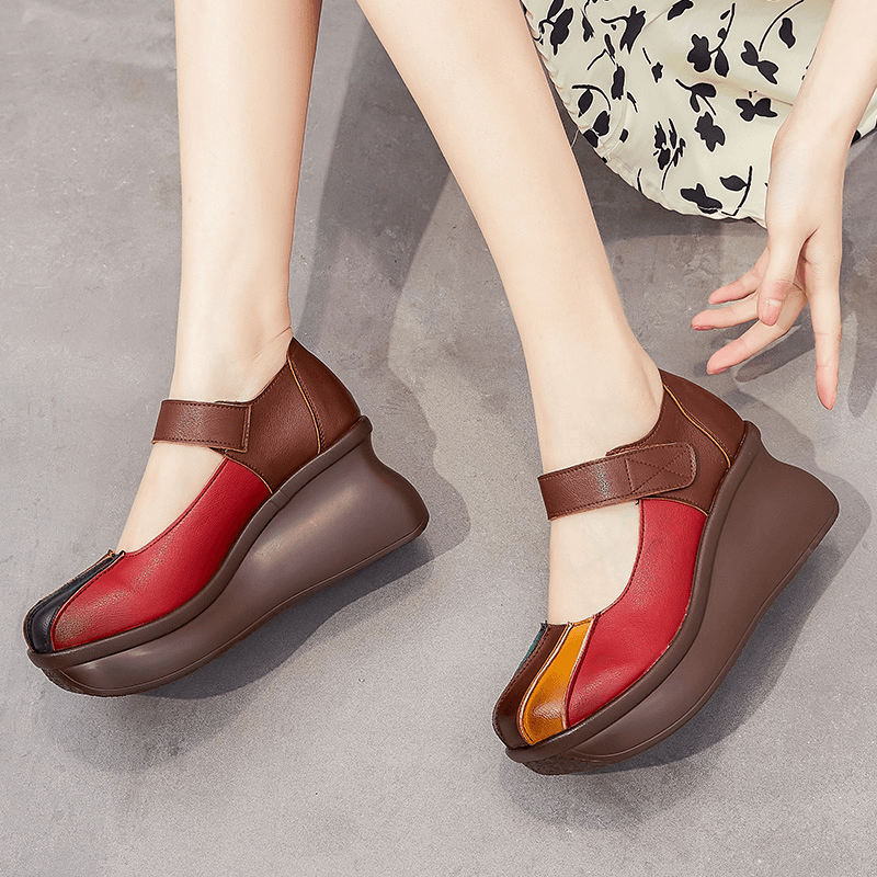 USS Shoes Nancy Women's Wedges Platform Shoes