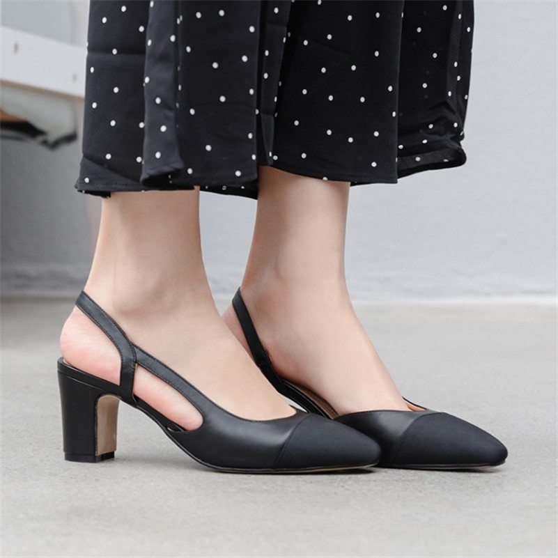 USS Shoes Nayi Women's Square Heel Pumps - Luxuryurbanwear