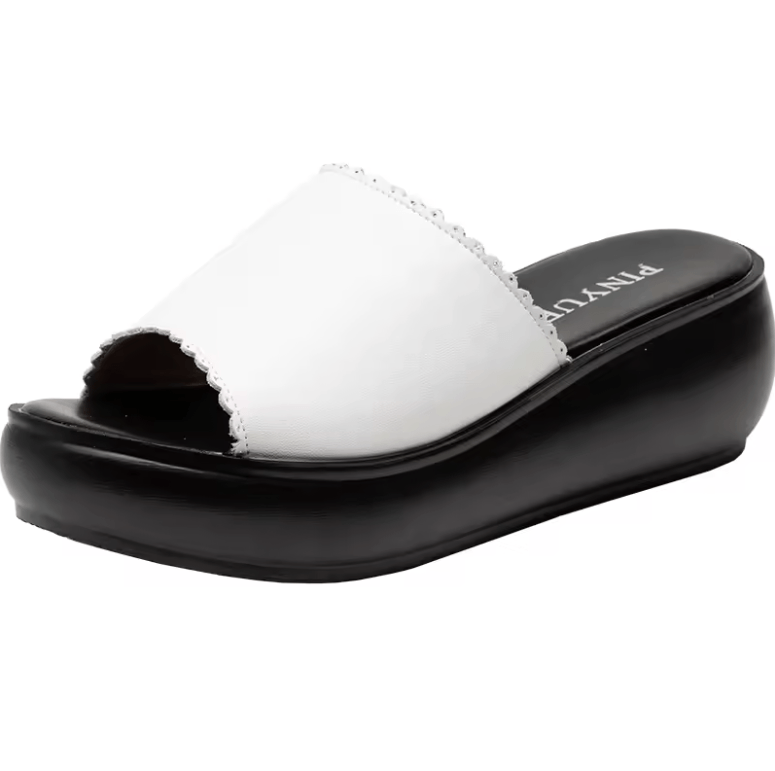 USS Shoes Nidia Women's Platform Wedges Soft Slippers