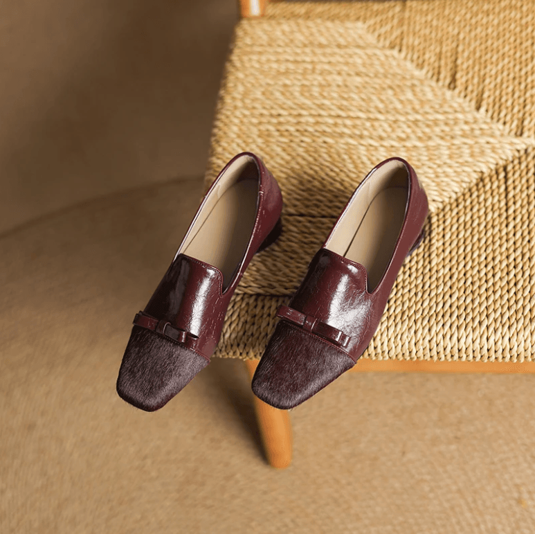USS Shoes Nohemi Women's Handmade Butterfly Knot Pumps