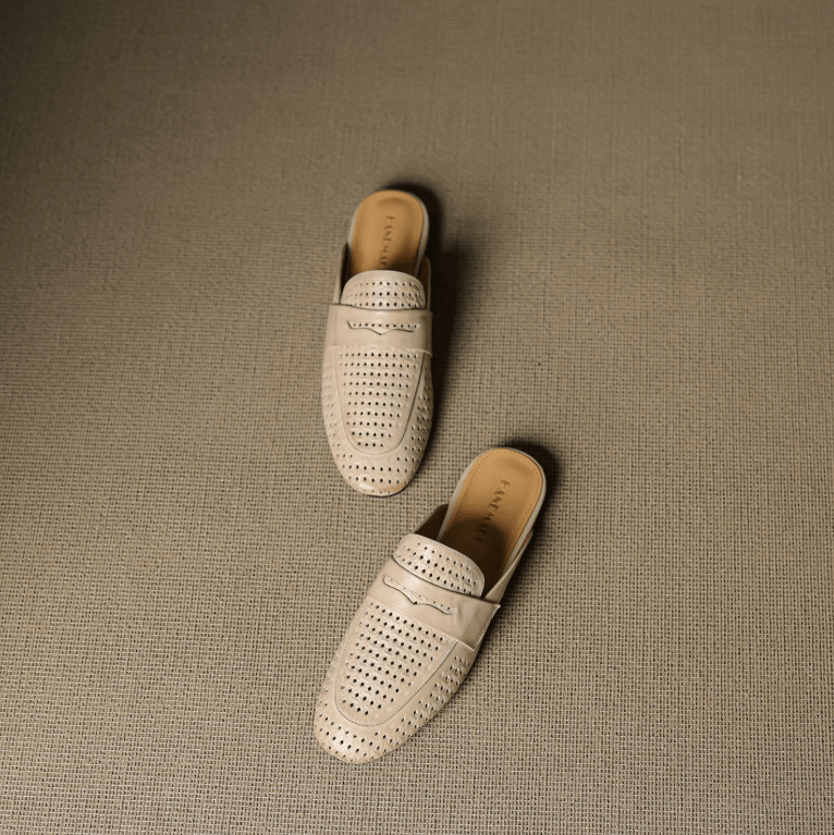 USS Shoes Nory Women's Breathable Soft Leather Mules