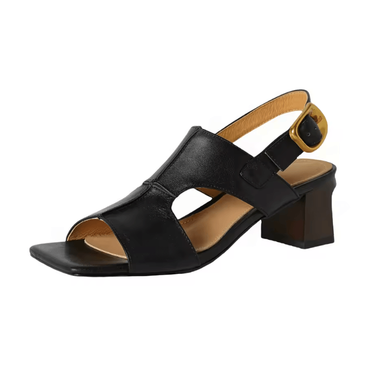 USS Shoes Nurys Women's Square Toe Comfort Leather Sandals