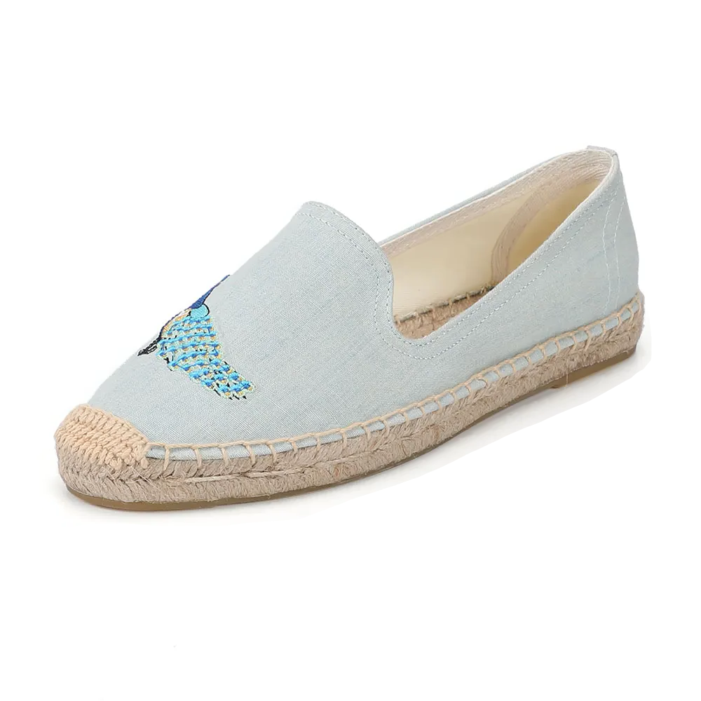 USS Shoes Olga Women's Embroidery Espadrilles - Luxuryurbanwear