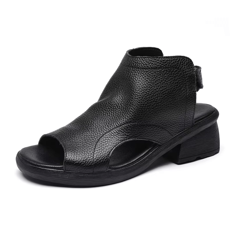 USS Shoes Olga Women's Leather Gladiator Open-Toe Sandals