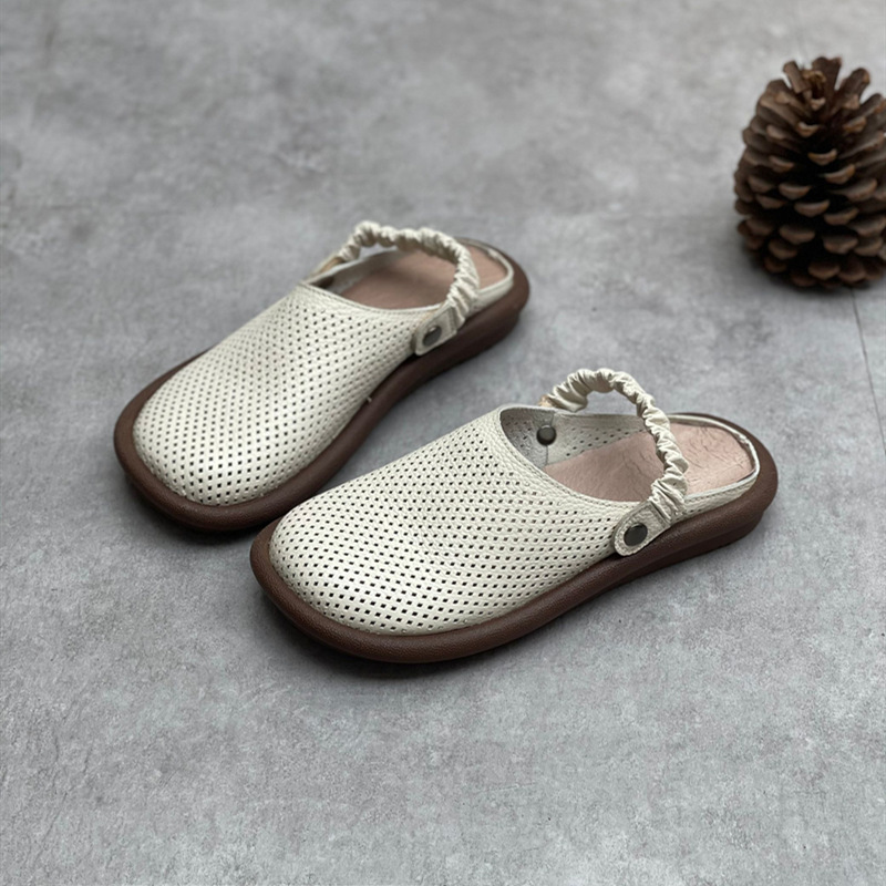 USS Shoes Olivia Women's Leather Summer Sandals - Luxuryurbanwear