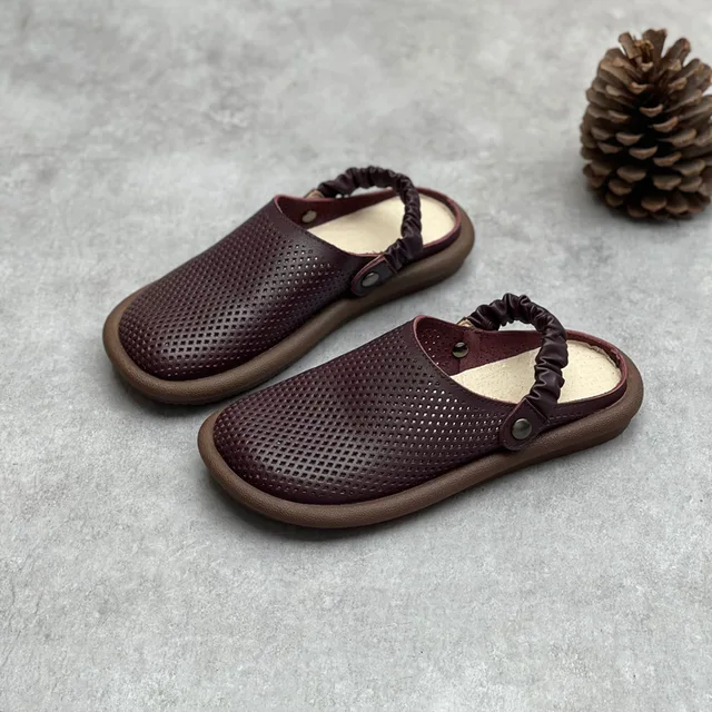 USS Shoes Olivia Women's Leather Summer Sandals - Luxuryurbanwear