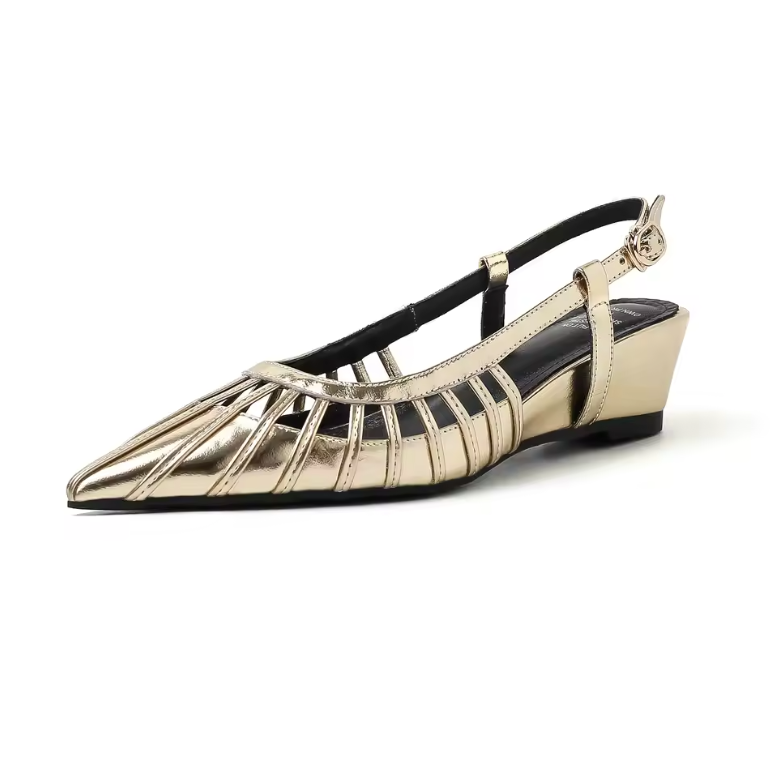 USS Shoes Oriana Women's Weaving Pointed Toe Sandals - Luxuryurbanwear