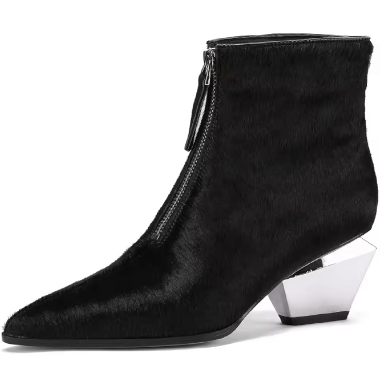 USS Shoes Orla Women's Cowboy Dress Ankle Boots