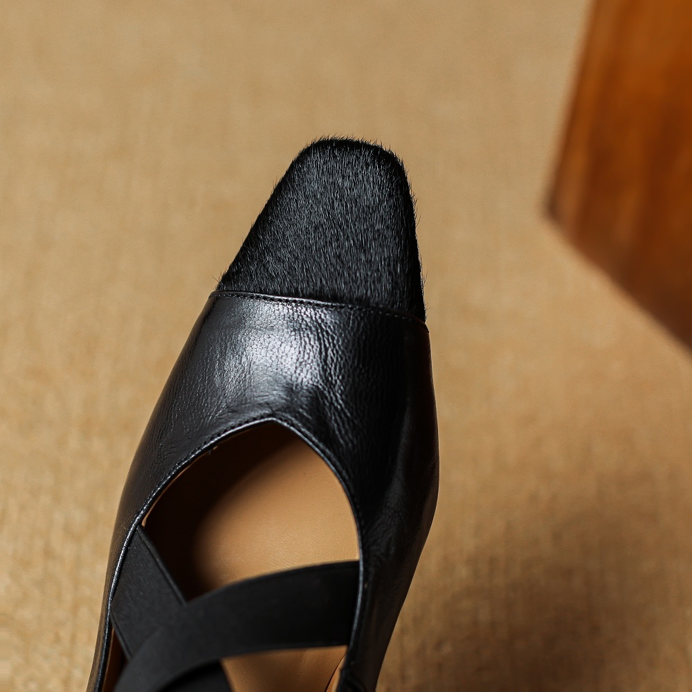 USS Shoes Ornela Women's Square Toe Shallow Pumps - Luxuryurbanwear