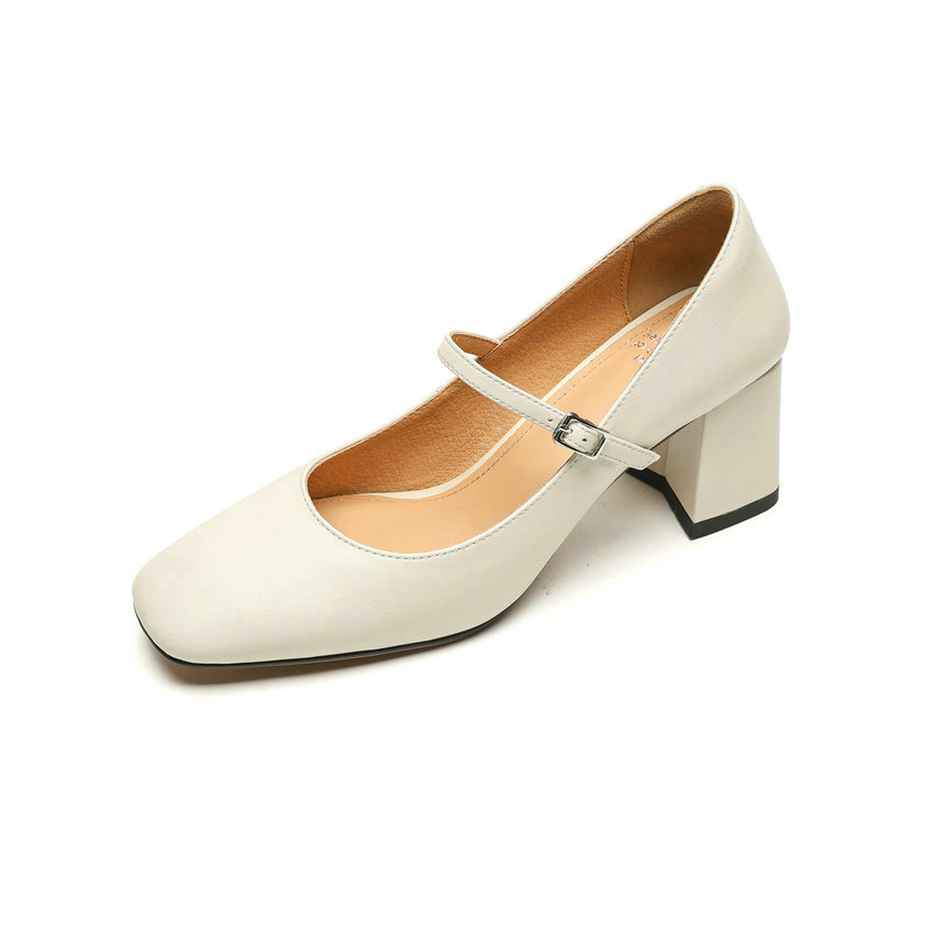 USS Shoes Paquita Women's Square Toe Pumps - Luxuryurbanwear