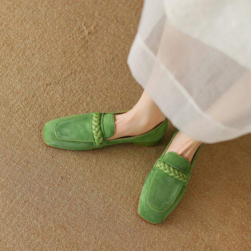 USS Shoes Perla Women's Suede Office Loafers - Luxuryurbanwear
