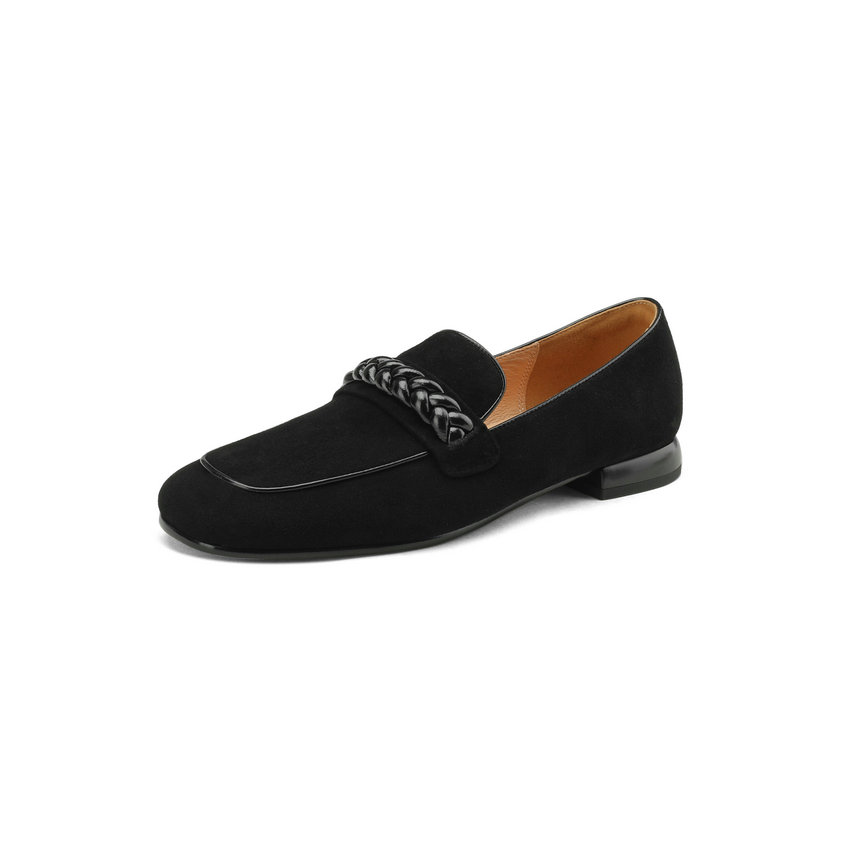 USS Shoes Perla Women's Suede Office Loafers - Luxuryurbanwear