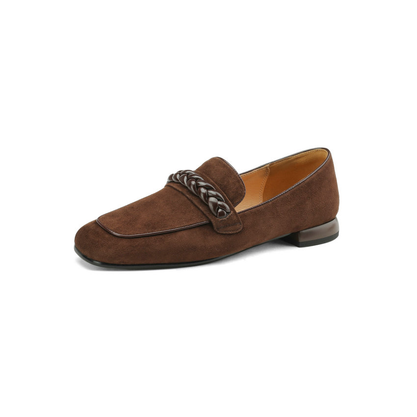 USS Shoes Perla Women's Suede Office Loafers - Luxuryurbanwear