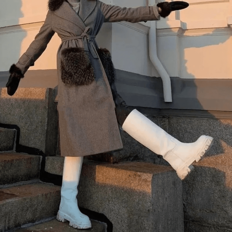 USS Shoes Polaca Women's Winter Knee High Boots