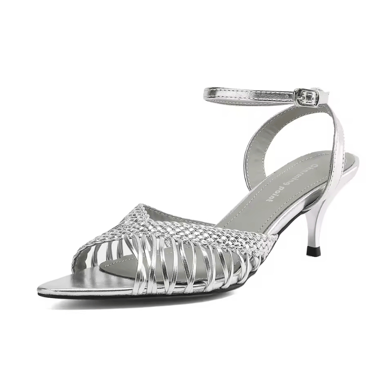 USS Shoes Polonia Women's High Heel Weaving Sandals