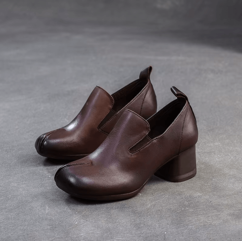 USS Shoes Rafaela Women's Handmade Leather Comfortable Pumps