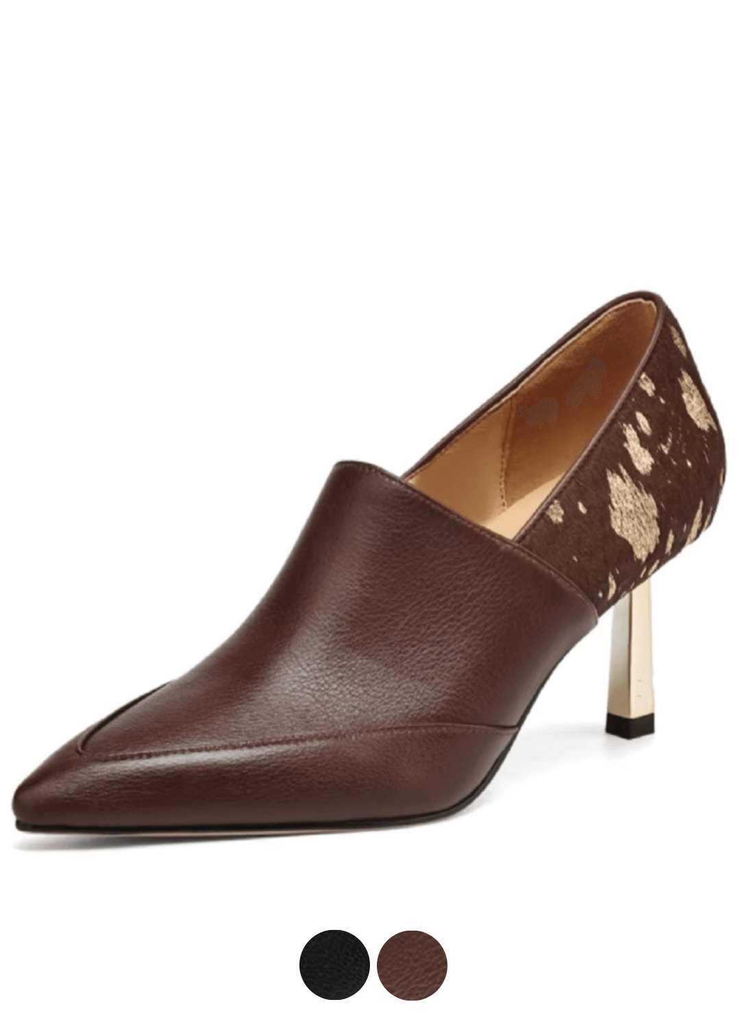 USS Shoes Raiza Women's Elegant Leather High Heel Pumps
