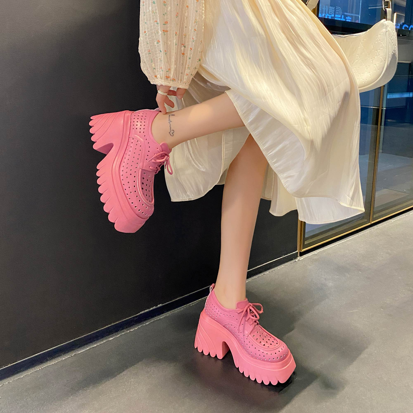 LUW Shoes Ranya Women's Breathable Platform Shoes