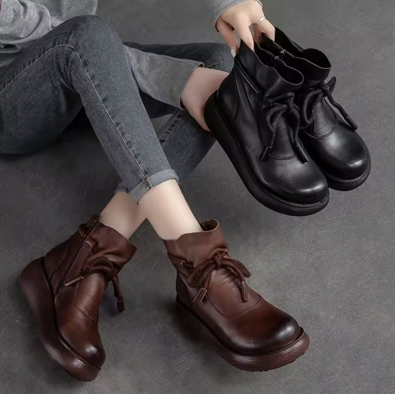 USS Shoes Raquela Women's Platform Ankle Boots