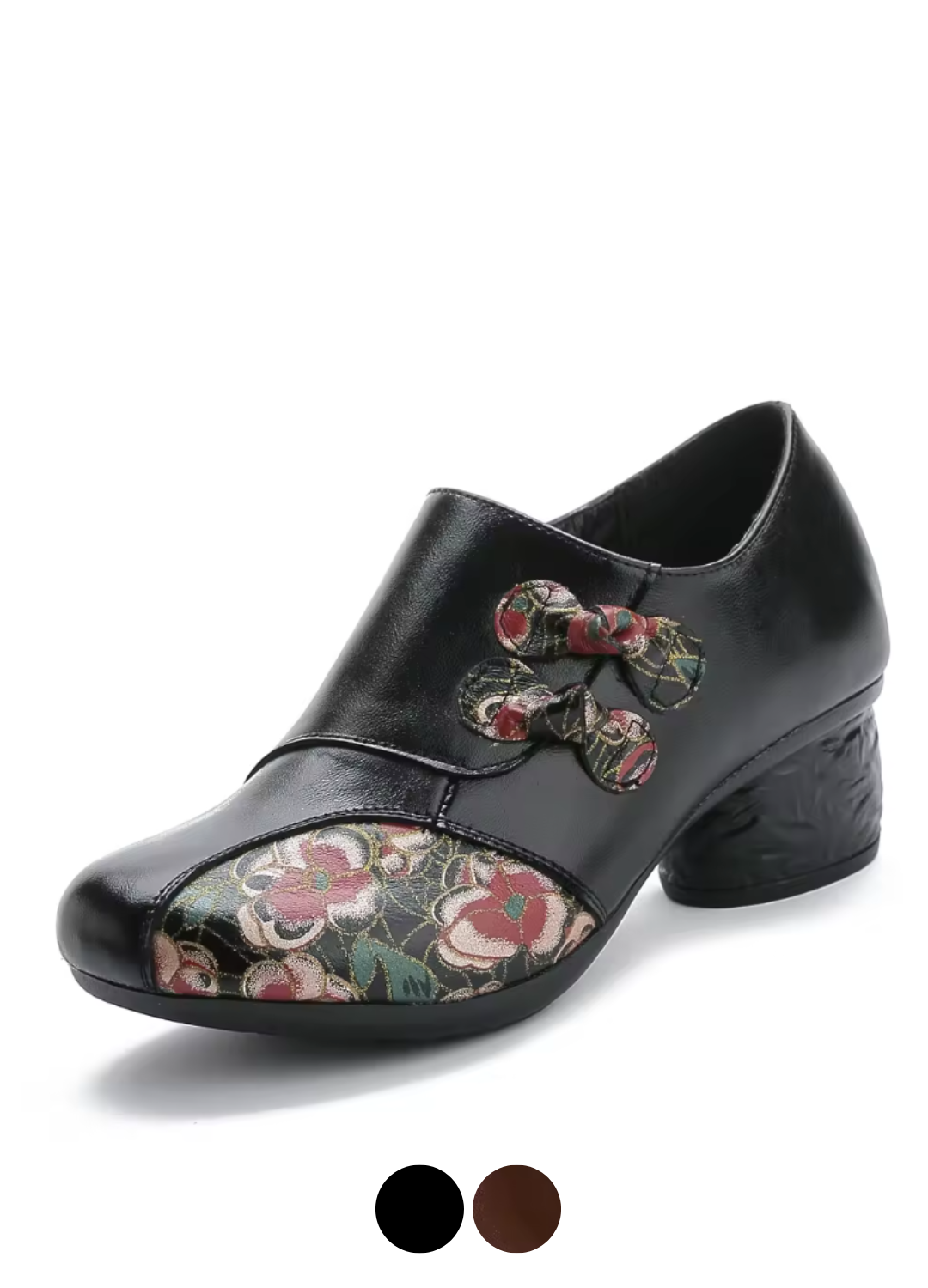 USS Shoes Roberta Women's Ethnic Style Leather Pumps