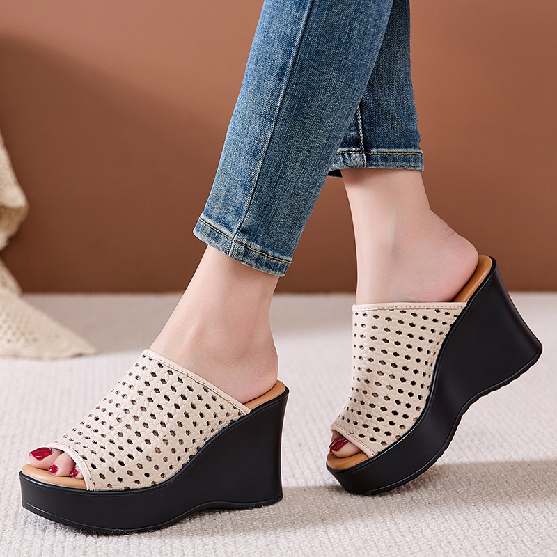 USS Shoes Romelia Women's Fashion Non-Slip Wedge Sandals - Luxuryurbanwear
