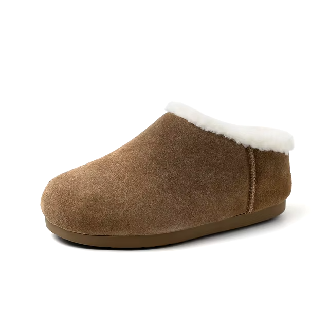 USS Shoes Romina Women's Plush Winter Snow Flat Slipper - Luxuryurbanwear