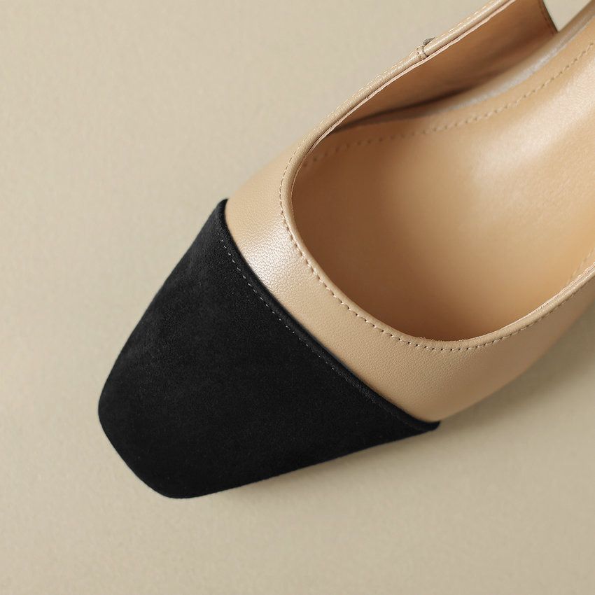 USS Shoes Romina Women's Square Heel Pumps - Luxuryurbanwear