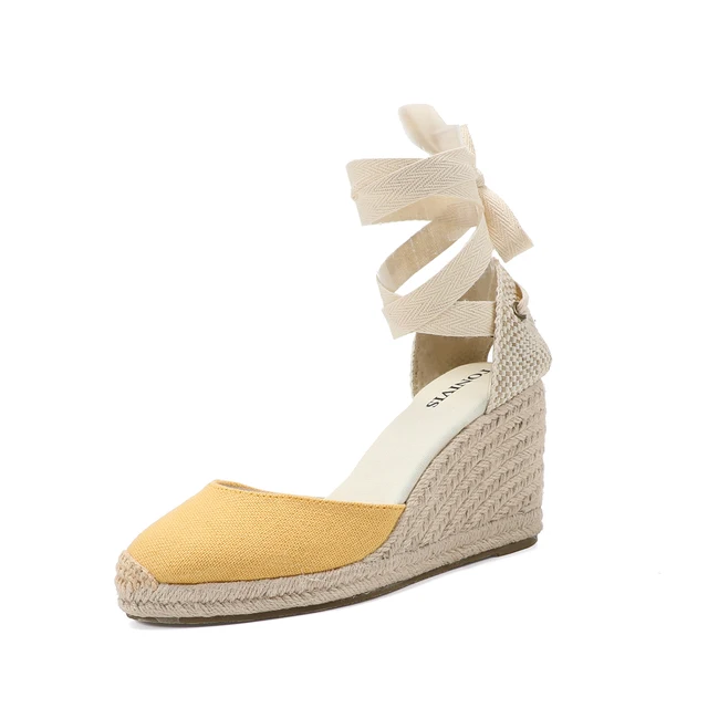USS Shoes Rosalia Women's Wedges Espadrille Sandals - Luxuryurbanwear