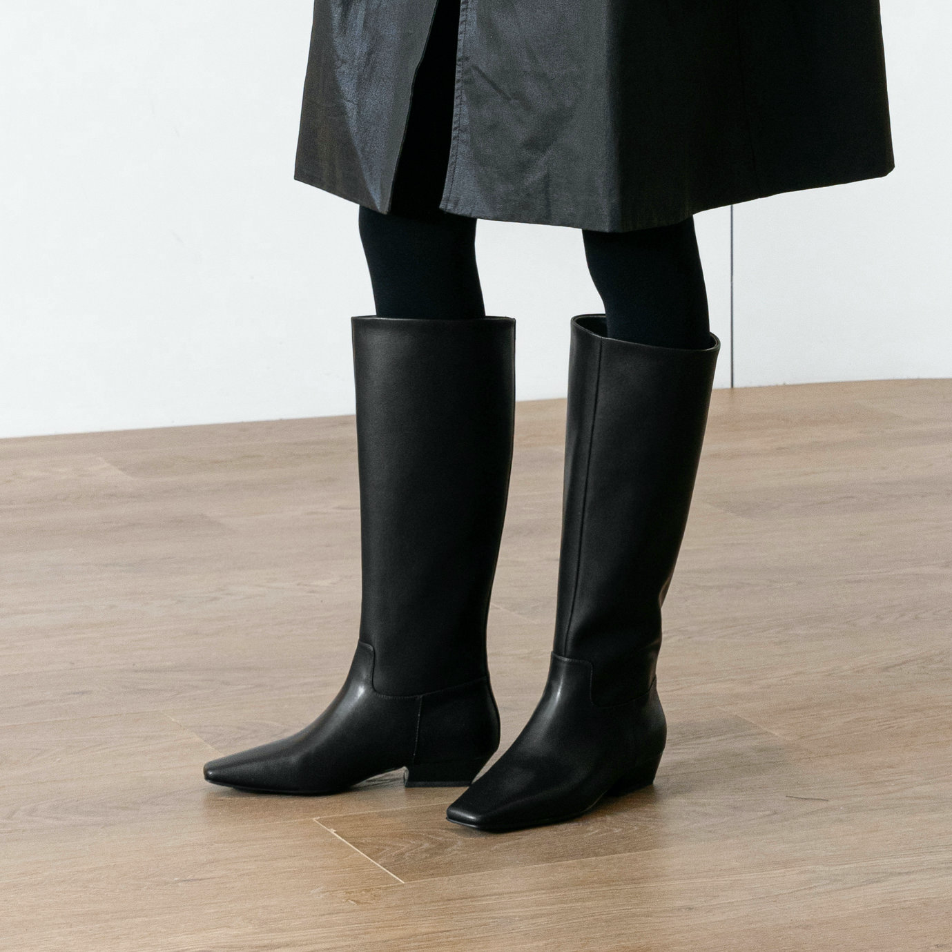 USS Shoes Rosario Women's Mid Heel Knee High Boots - Luxuryurbanwear