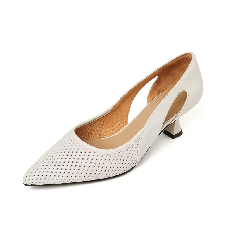 USS Shoes Roxana Women's Mid Heel Leather Pumps