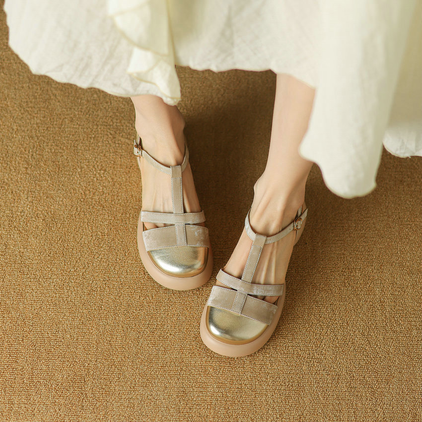 USS Shoes Ruby Women's Leather Sandals - Luxuryurbanwear