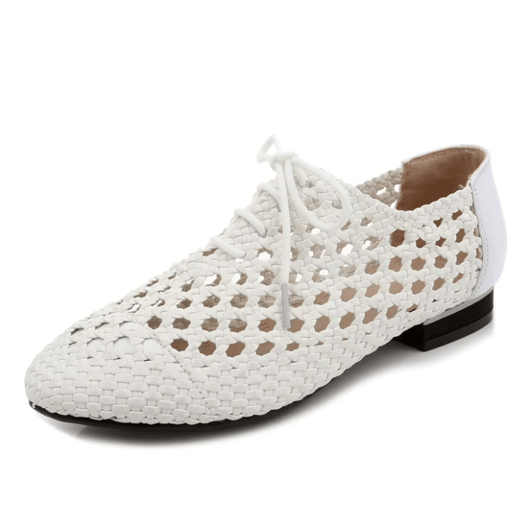USS Shoes Ruddy Women's Hollow Woven Breathable Flats