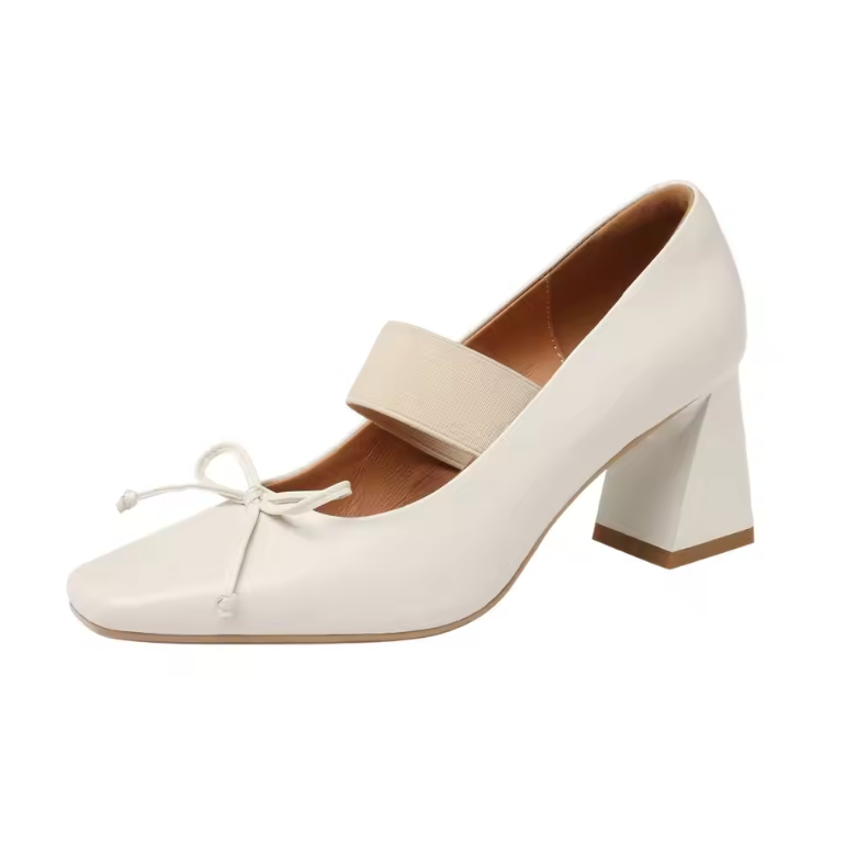 USS Shoes Sandy Women's Chunky Heel Elegant Pumps Shoes - Luxuryurbanwear