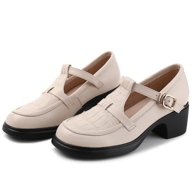 USS Shoes Sara Women's Square Heel Pumps