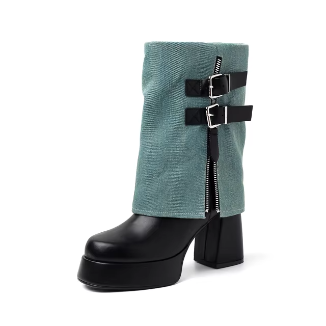 USS Shoes Shantal Women's Mid-Calf Ankle Boots - Luxuryurbanwear