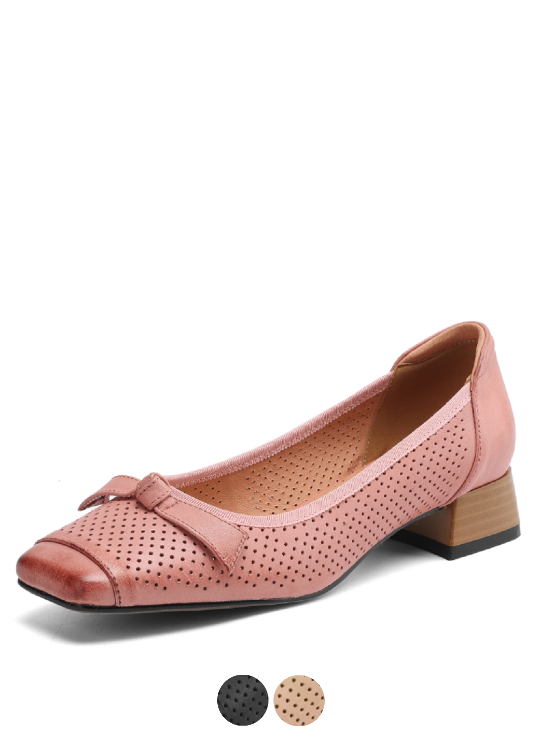 USS Shoes Sharlot Women's Leather Hollow Pumps