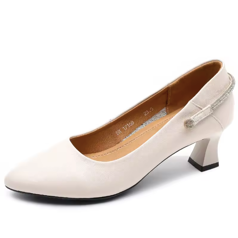 USS Shoes Sheila Women's Leather Office Pumps - Luxuryurbanwear