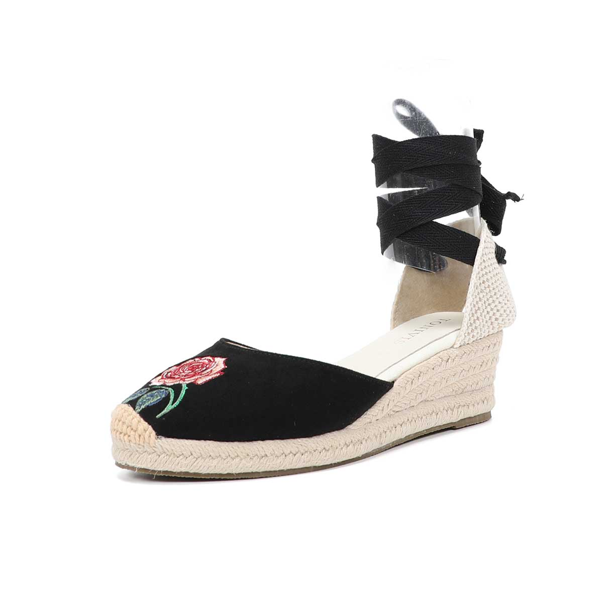 USS Shoes Silvana Women's Summer Wedge Heel Strap Sandals - Luxuryurbanwear