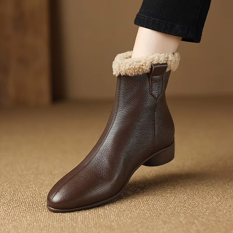 USS Shoes Susana Women's Snow Ankle Boots - Luxuryurbanwear