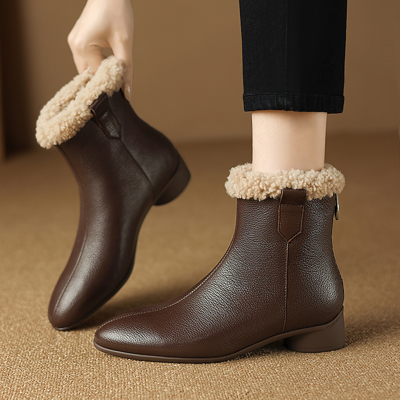USS Shoes Susana Women's Snow Ankle Boots - Luxuryurbanwear