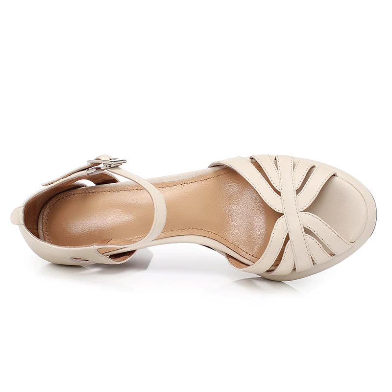 LUW Shoes Valentina Women's Peep Toe Dress Sandals