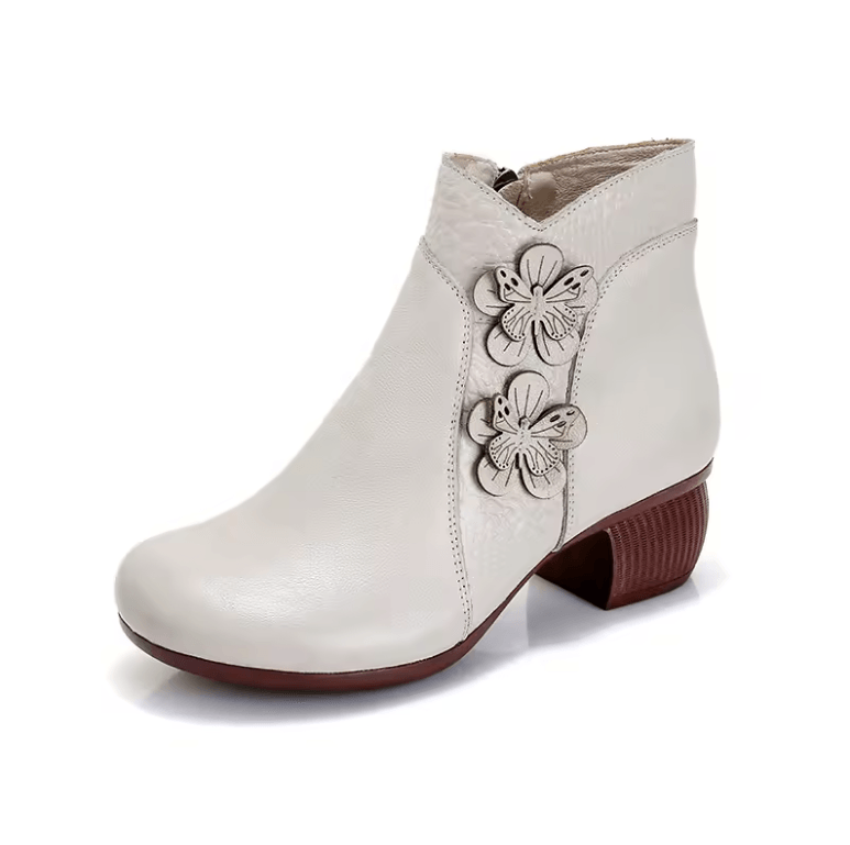 USS Shoes Jany Women's Vintage Thick Heel Ankle Boots