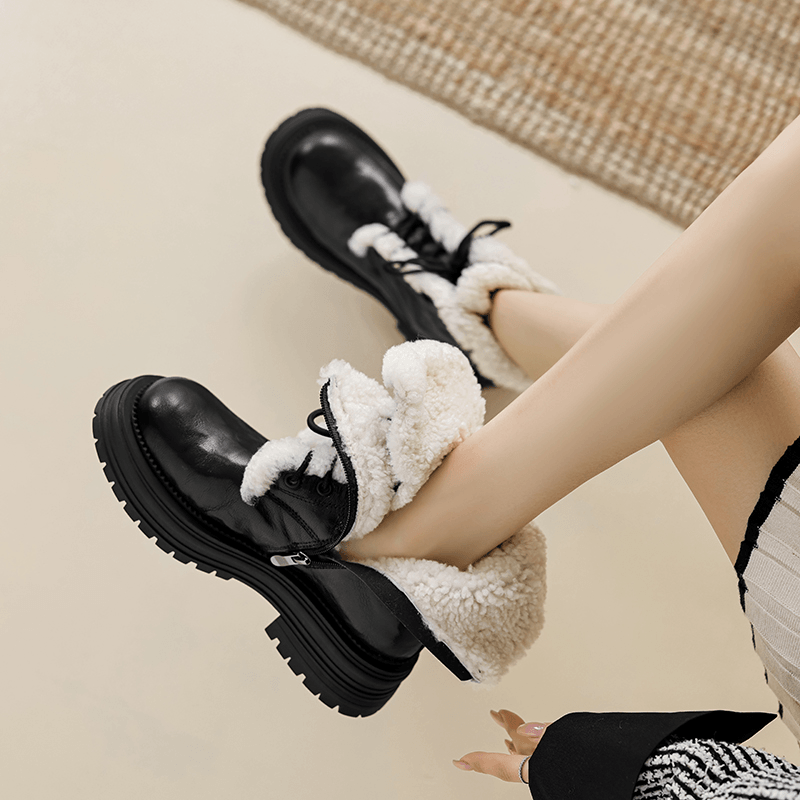 USS Shoes Yamy Women's Fashion Ankle Wool Boots