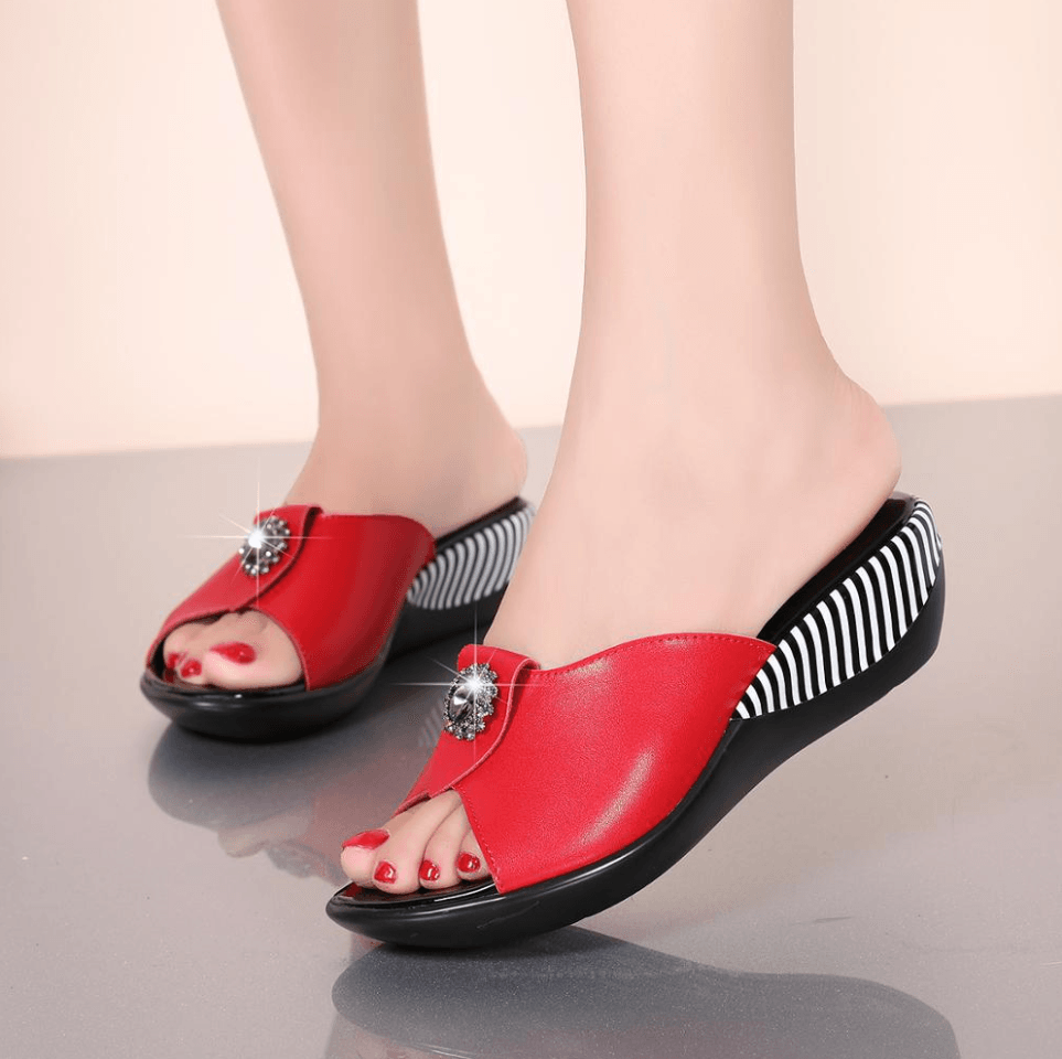 USS Shoes Teresa Women's Non-Slip Slipper Sandal